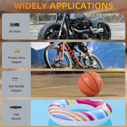 Wireless air pump for car