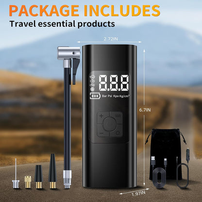 Wireless air pump for car