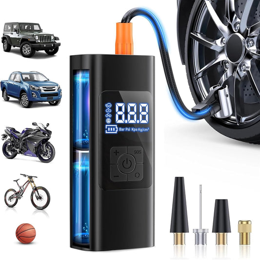 Wireless air pump for car