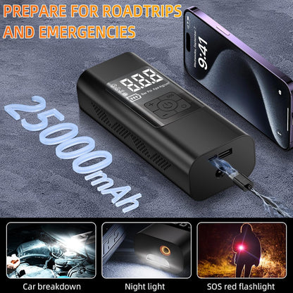 Wireless air pump for car